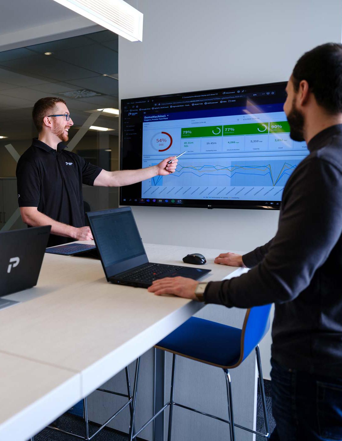 PTD team members leveraging data to make smarter decisions.